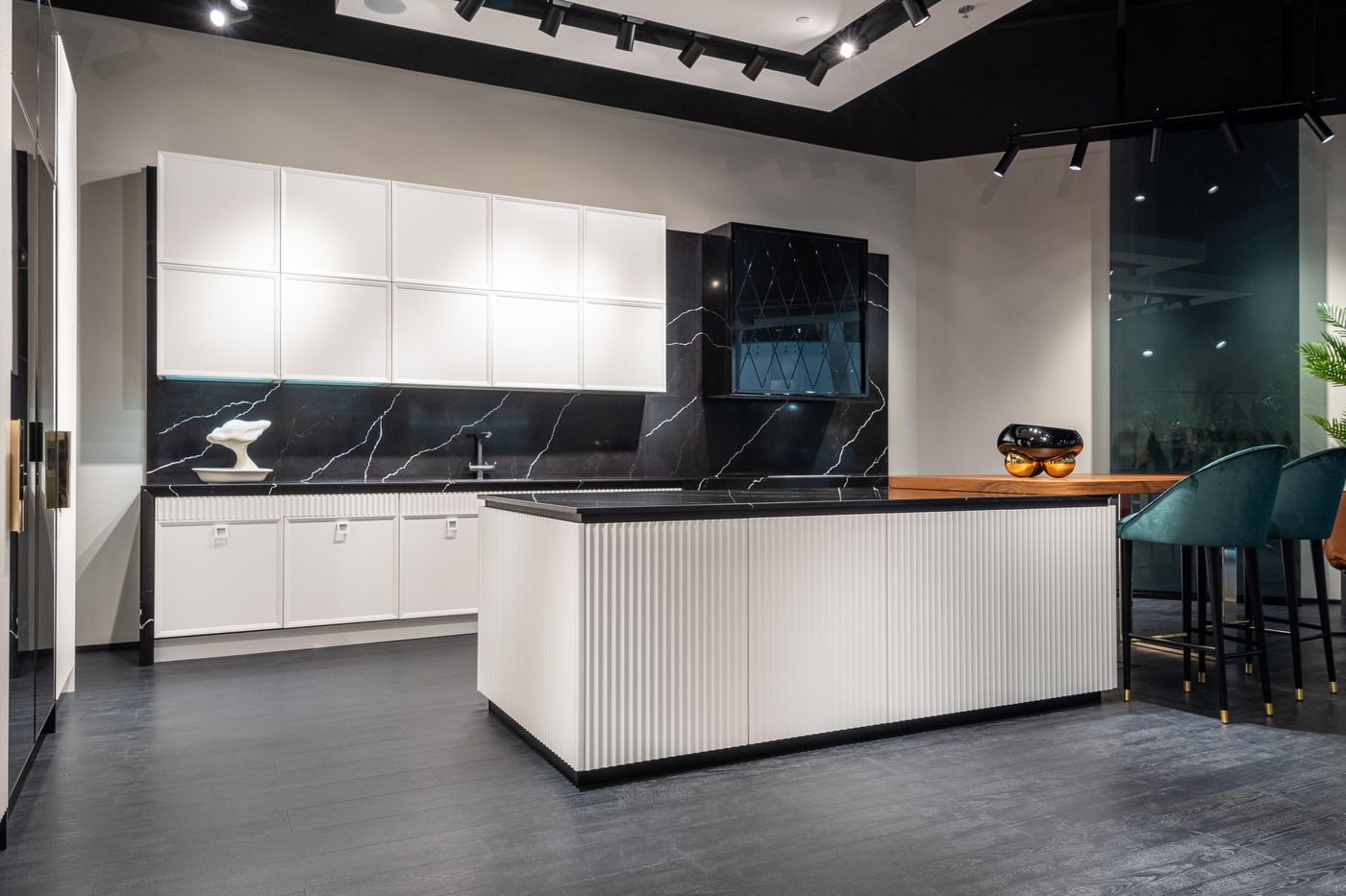 Island modular kitchen